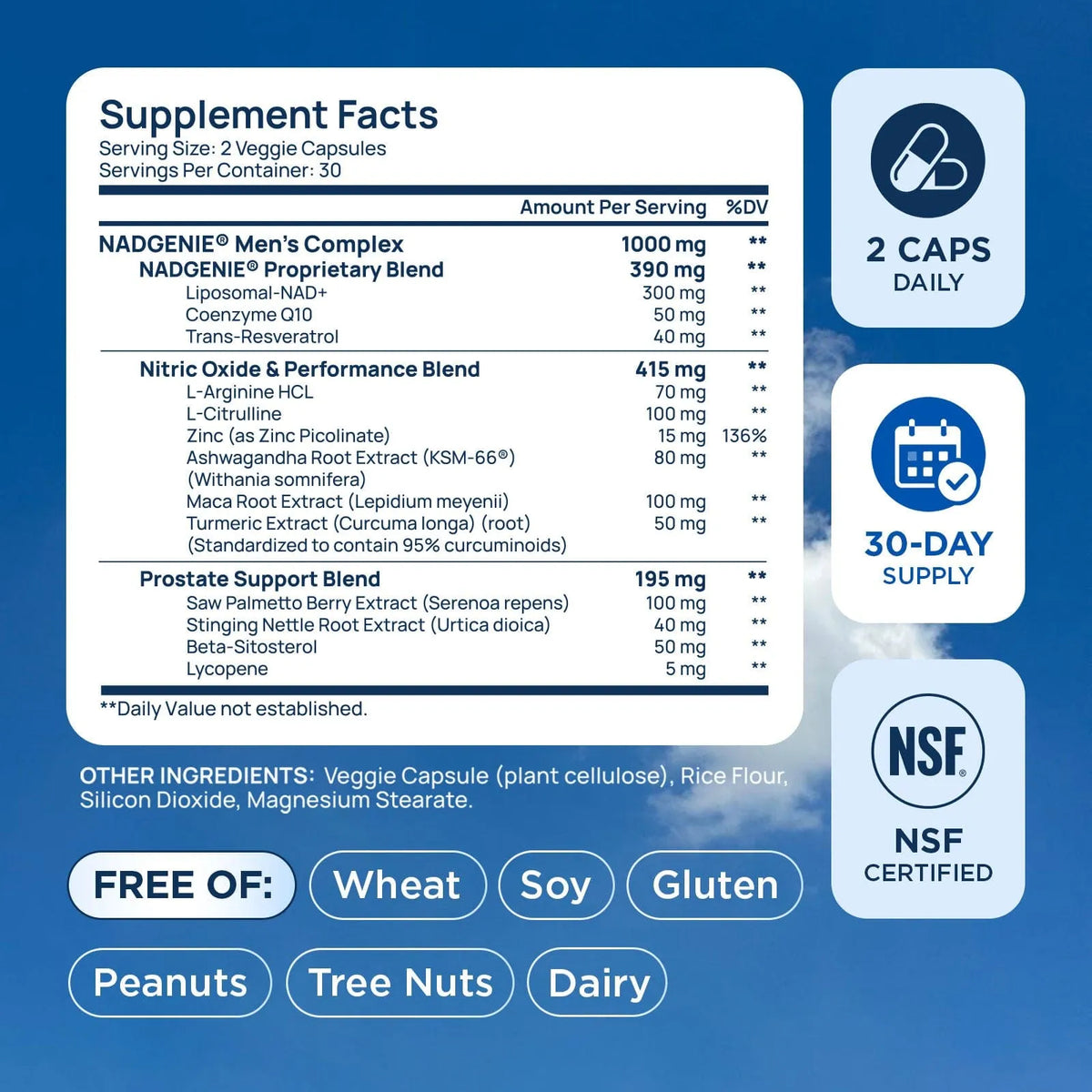 Daily NAD+ for Men